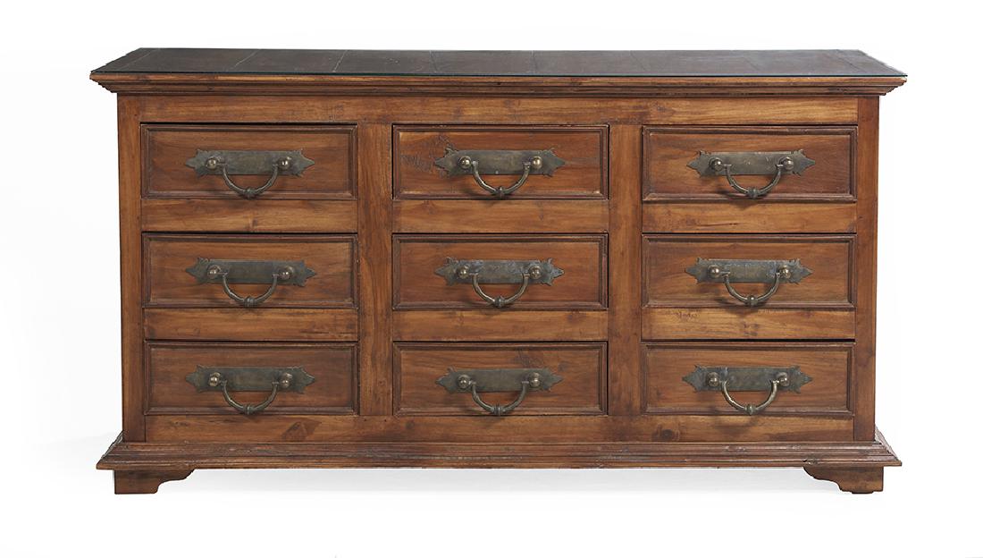 Teakwood Apothecary-Type Cabinet (1 of 3)