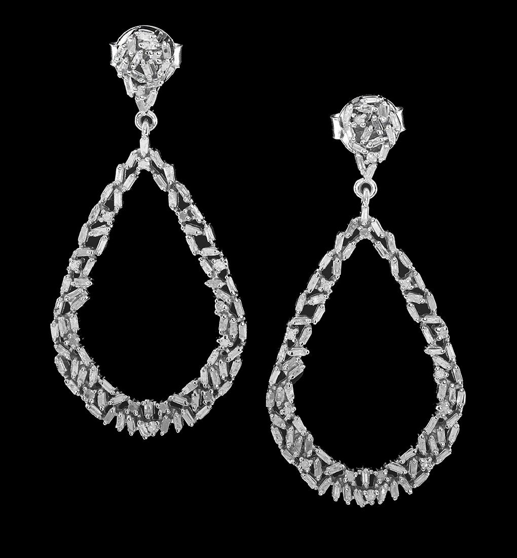 Diamond Dangle Earrings (1 of 1)