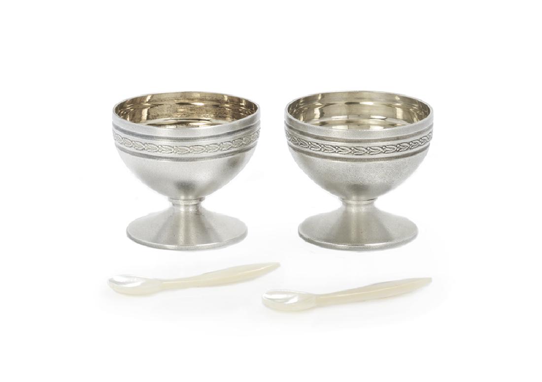Pair of Gorham Sterling Silver Salt Cellars (1 of 1)