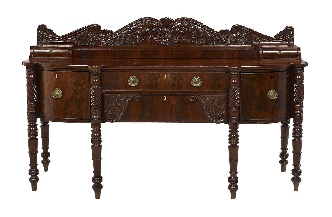 Late Regency Mahogany Sideboard (1 of 2)