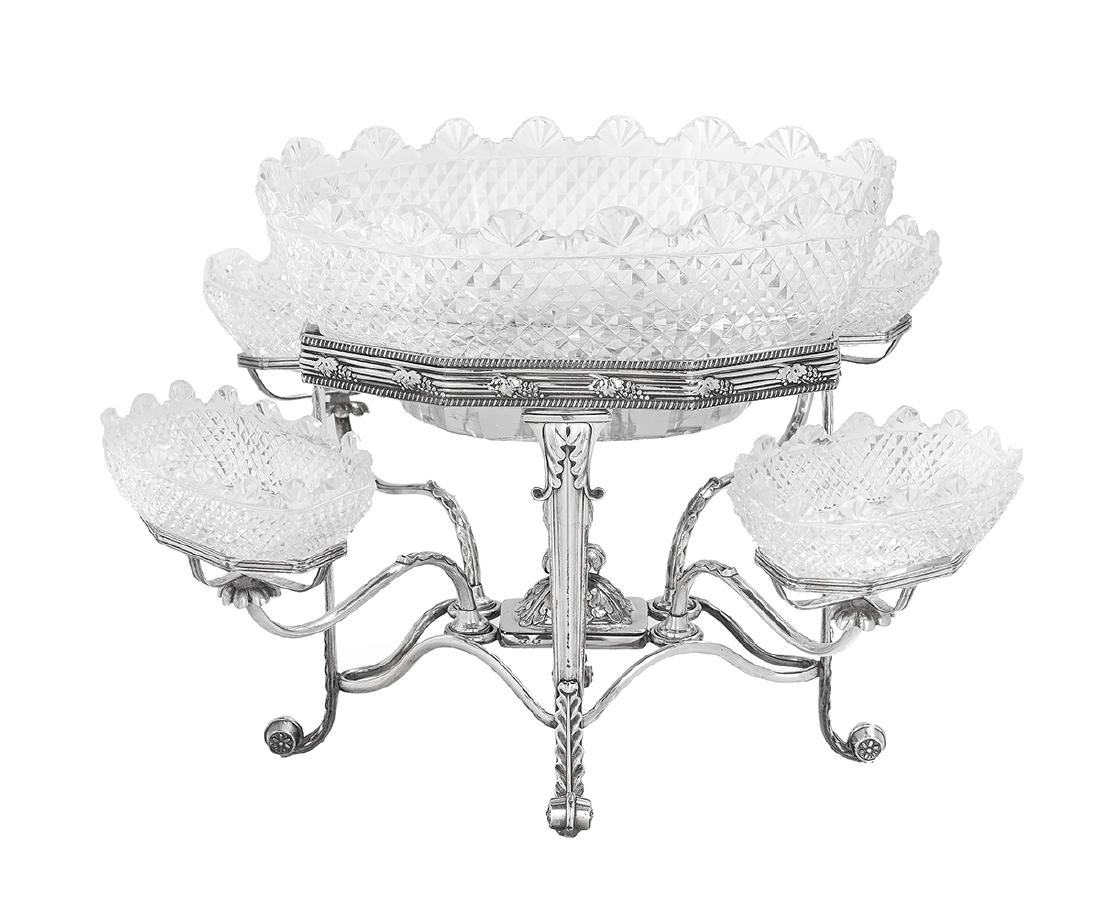 Matthew Boulton Old Sheffield Plate Epergne (1 of 1)
