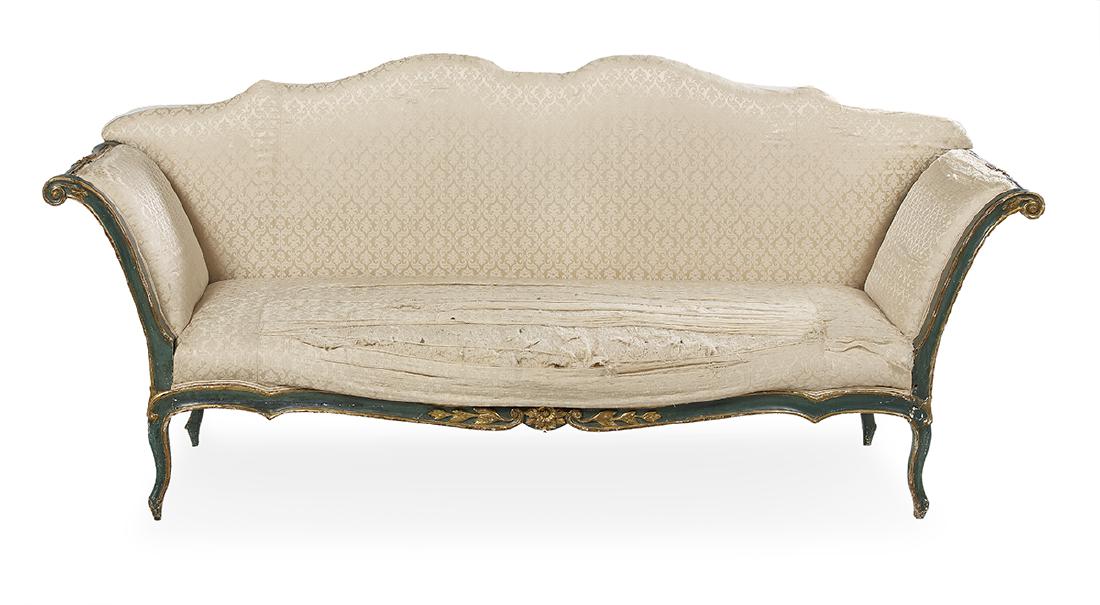 Venetian Polychrome Settee (1 of 3)