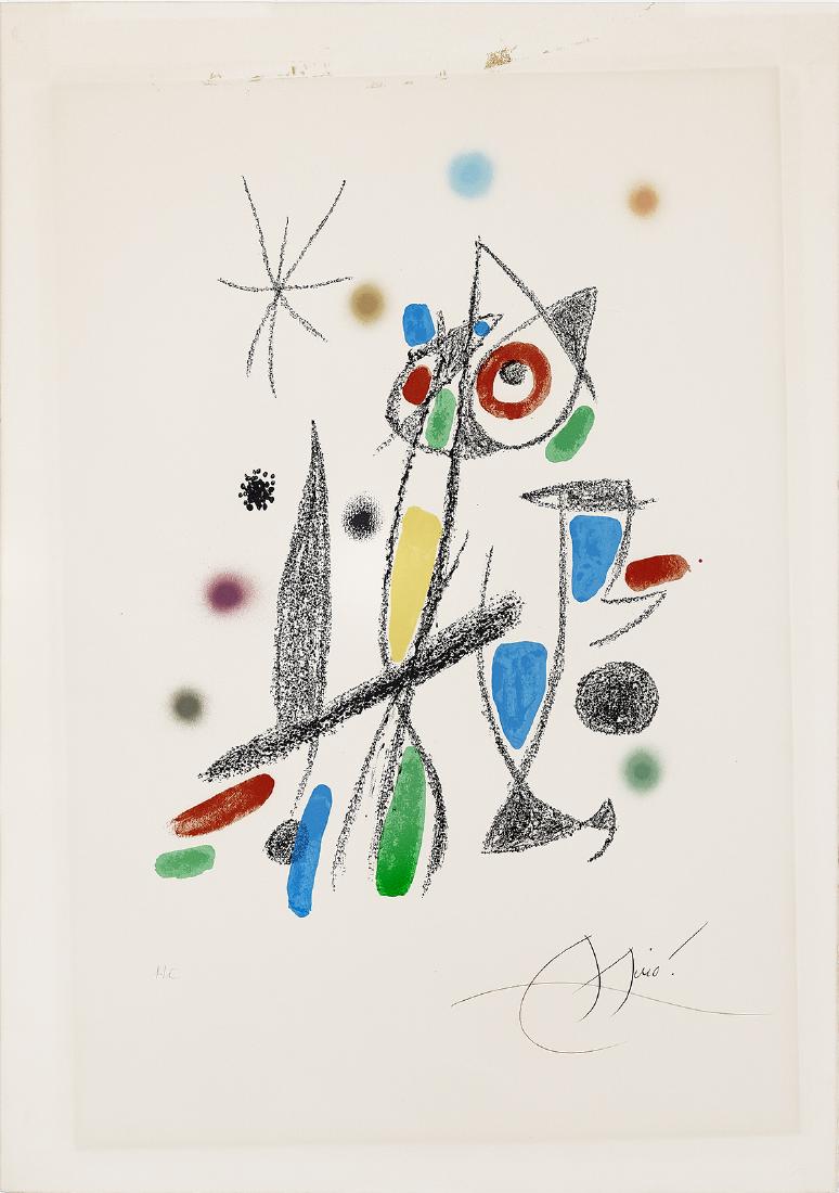 Joan Miro (Spanish, 1893-1983) (1 of 2)