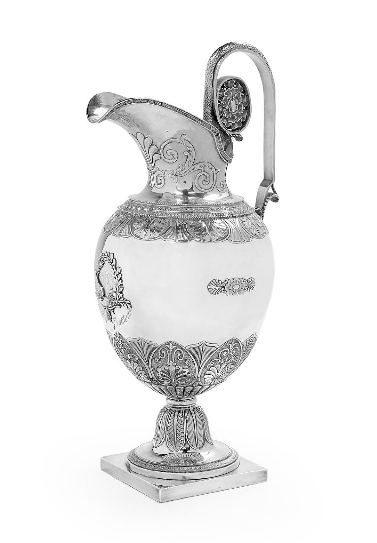 Fine Philadelphia Neoclassical Coin Silver Ewer (1 of 14)