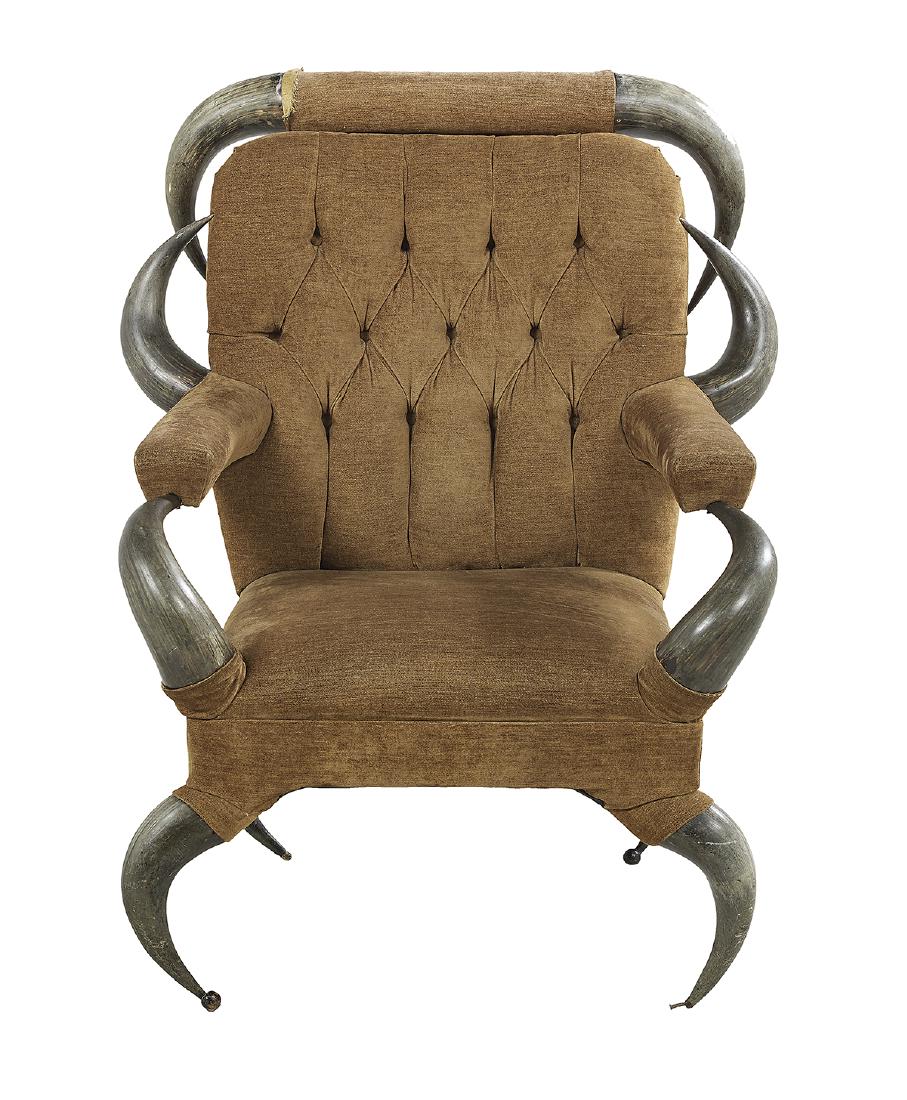 American Longhorn Armchair (1 of 2)