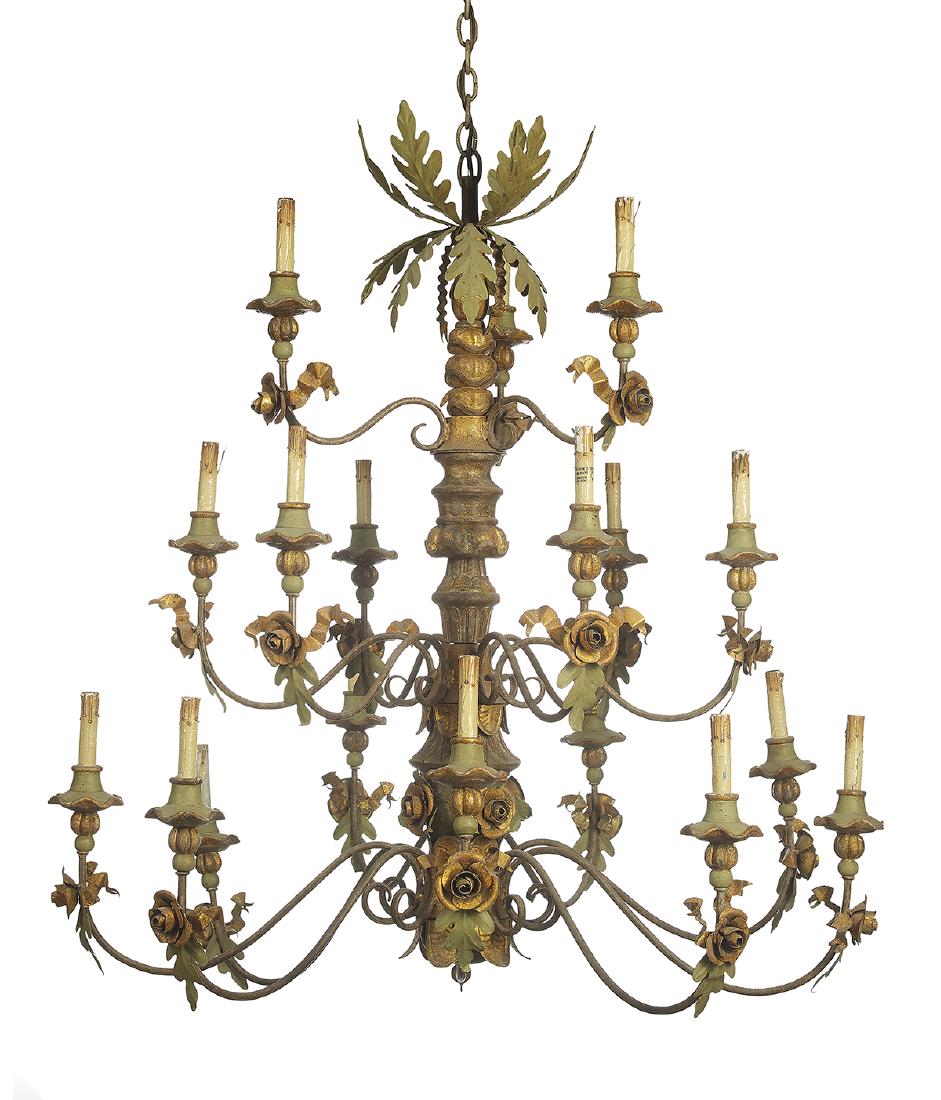 Italian Neoclassical-Style Chandelier (1 of 1)