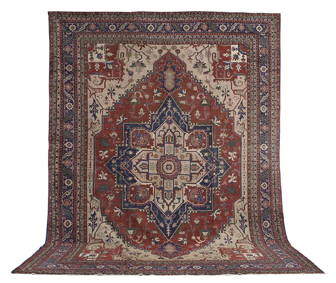 Turkish Heriz Serapi Carpet (1 of 1)
