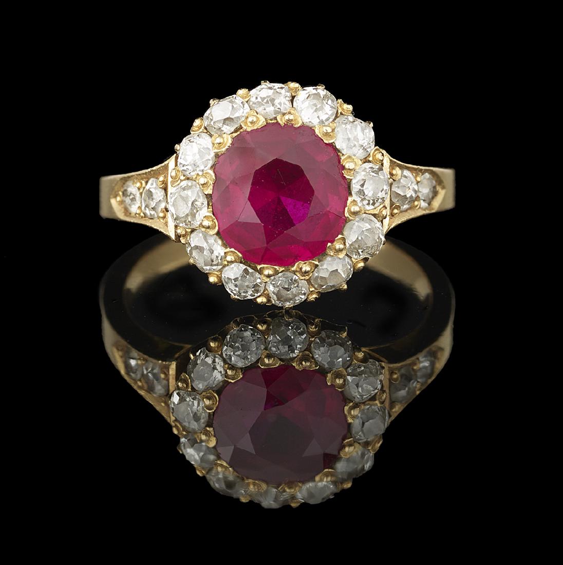 Ruby and Diamond Ring (1 of 1)