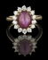 Star Ruby and Diamond Ring