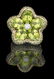 Peridot, Tsavorite Garnet and Diamond Ring
