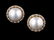 Mabe Pearl and Diamond Earrings