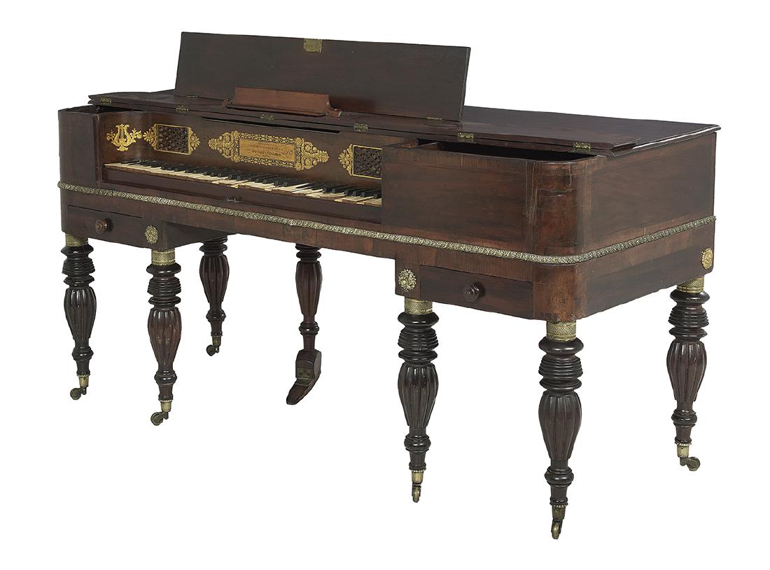 American Classical Ormolu-Mounted Pianoforte (1 of 3)
