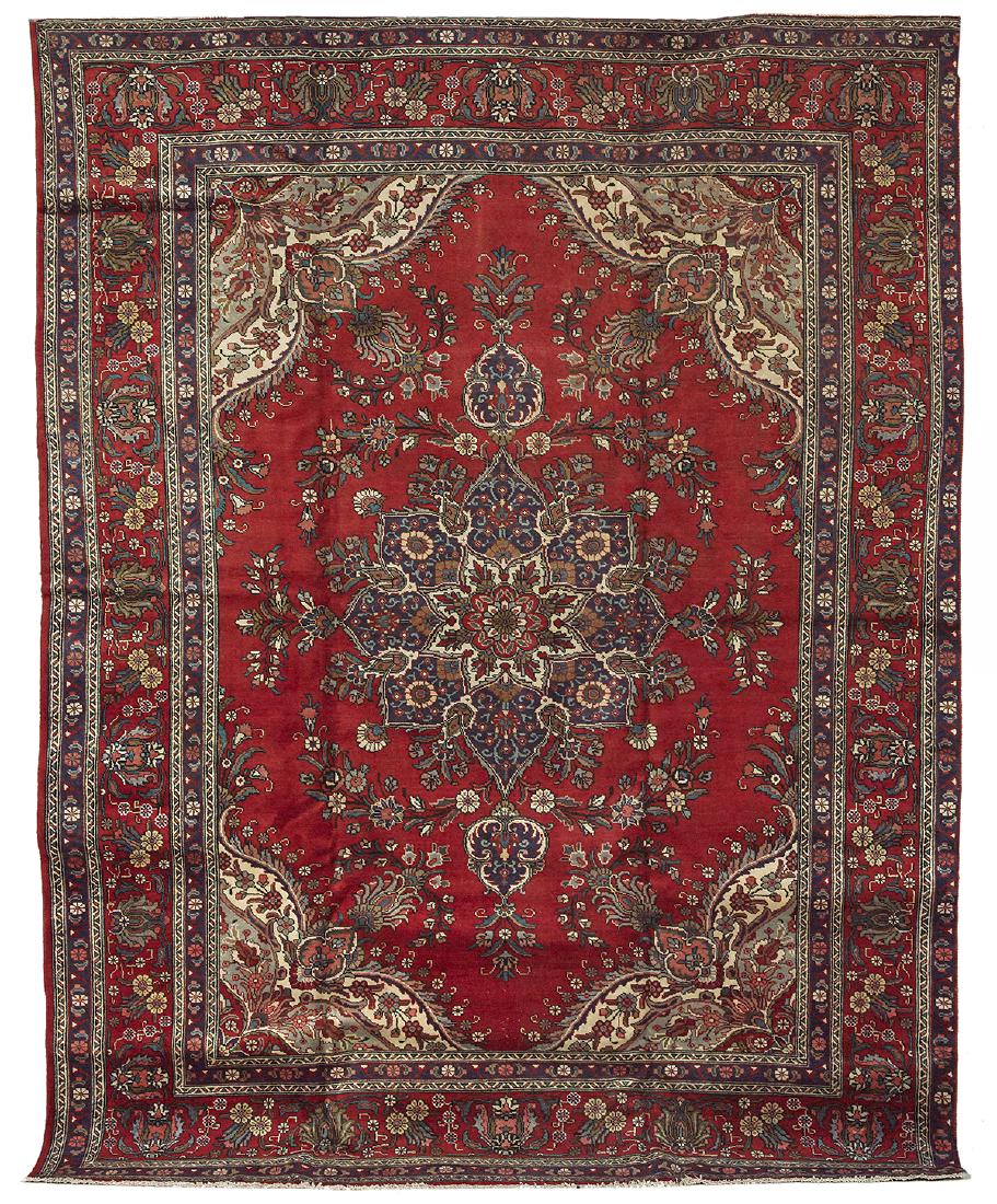 Semi-Antique Mashad Carpet (1 of 1)