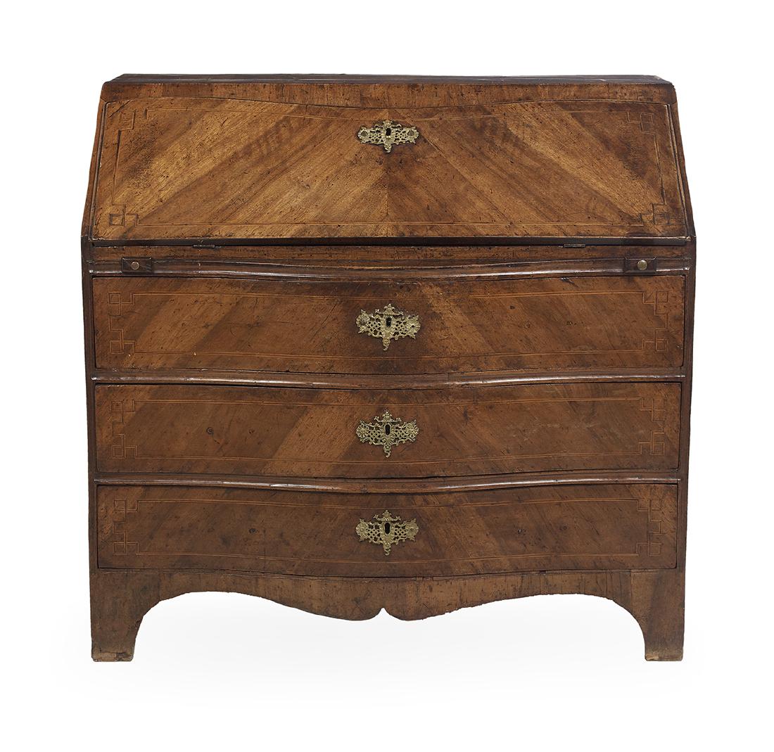 Italian Walnut Bureau (1 of 2)