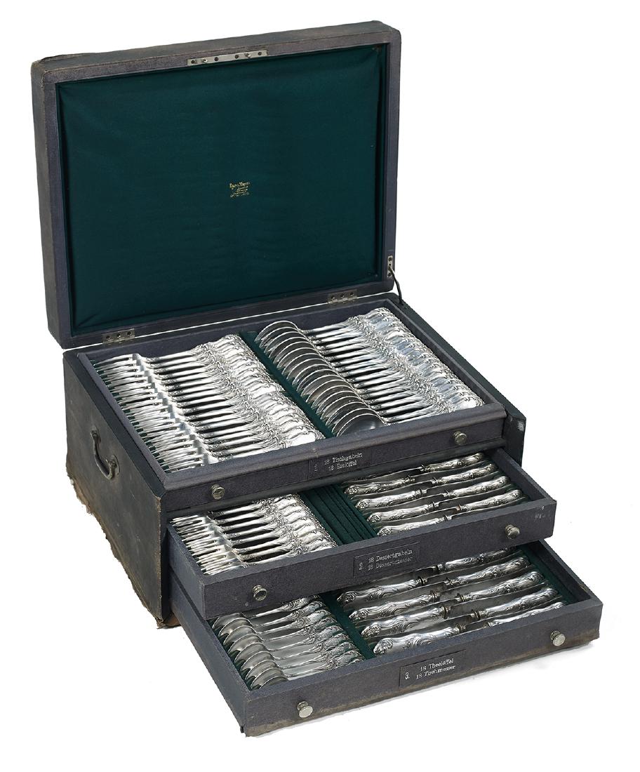 Eugen Marcus "Louis XV" Silver Flatware Set (1 of 2)