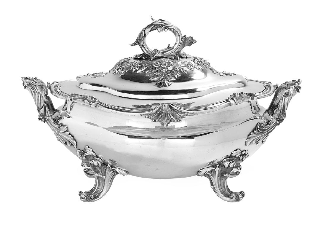 William IV Sterling Silver Tureen (1 of 1)