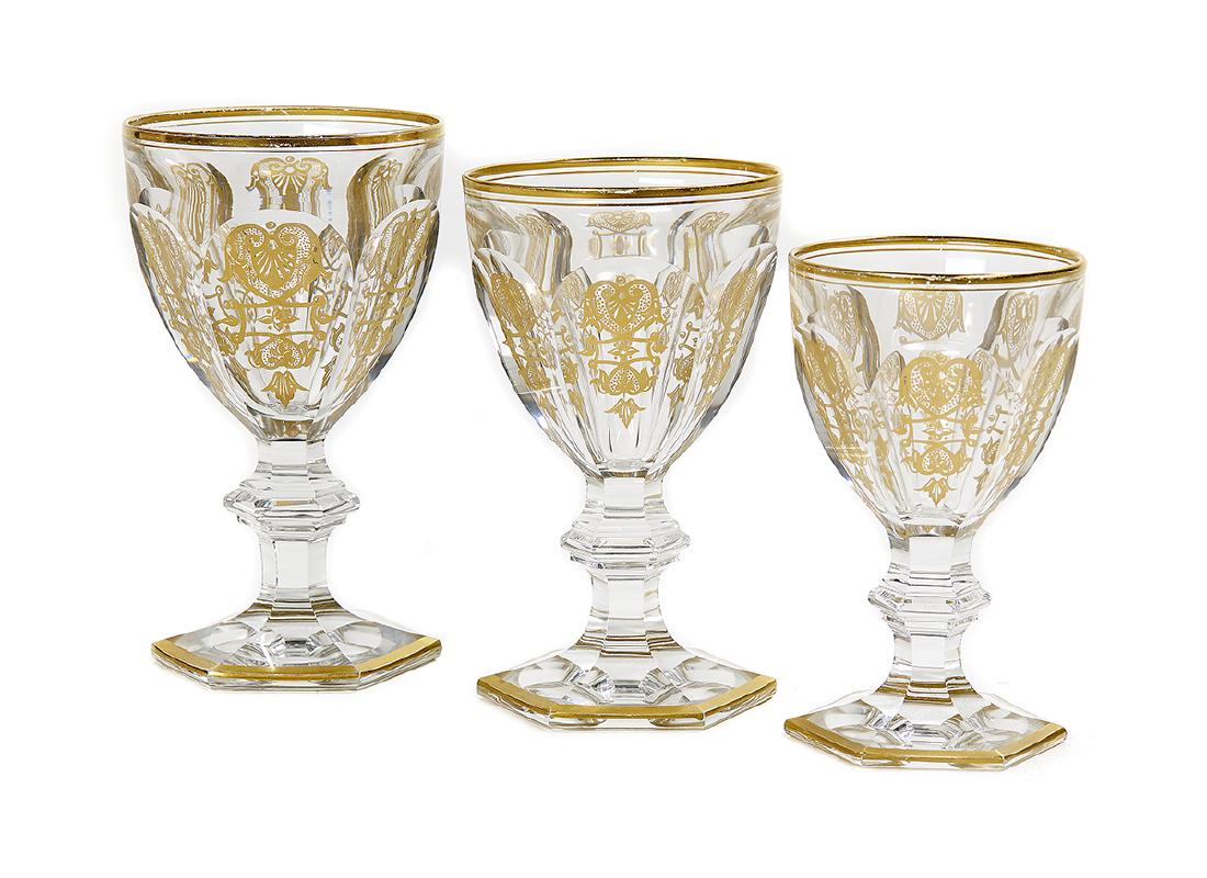 Baccarat "Empire" Cut Crystal Stemware (1 of 1)