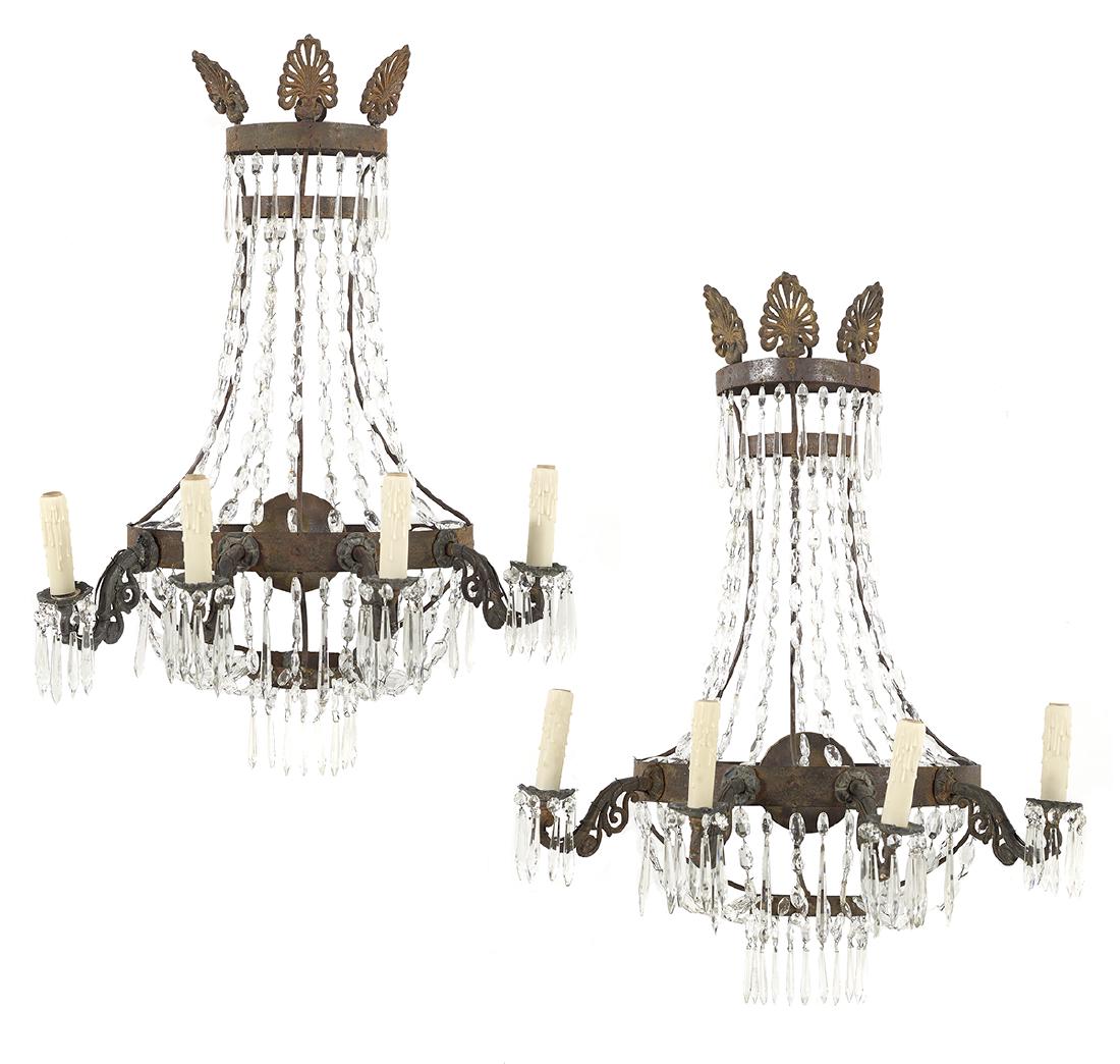 Pair of French Neoclassical Sconces (1 of 1)