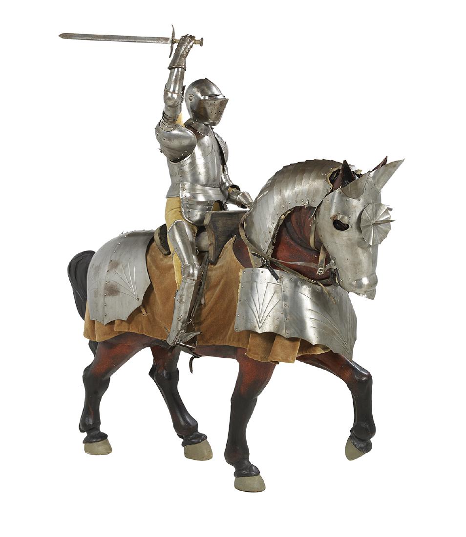 Large Scale Model of a Knight on Horseback (1 of 2)