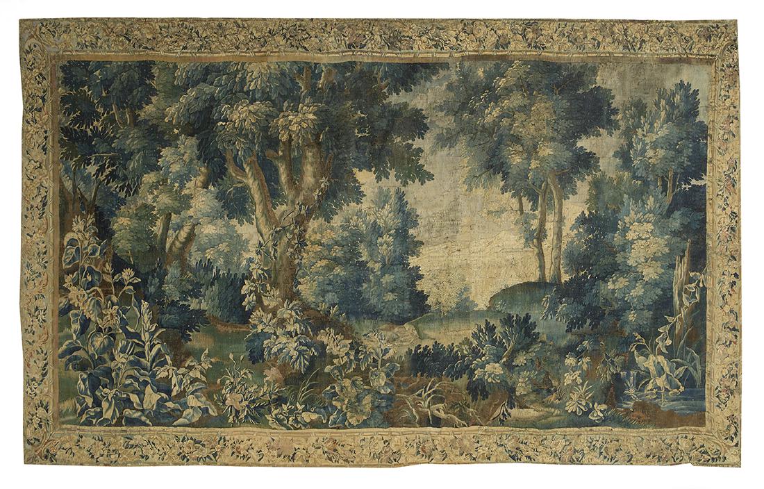 Brussels Handwoven Verdure Tapestry (1 of 3)