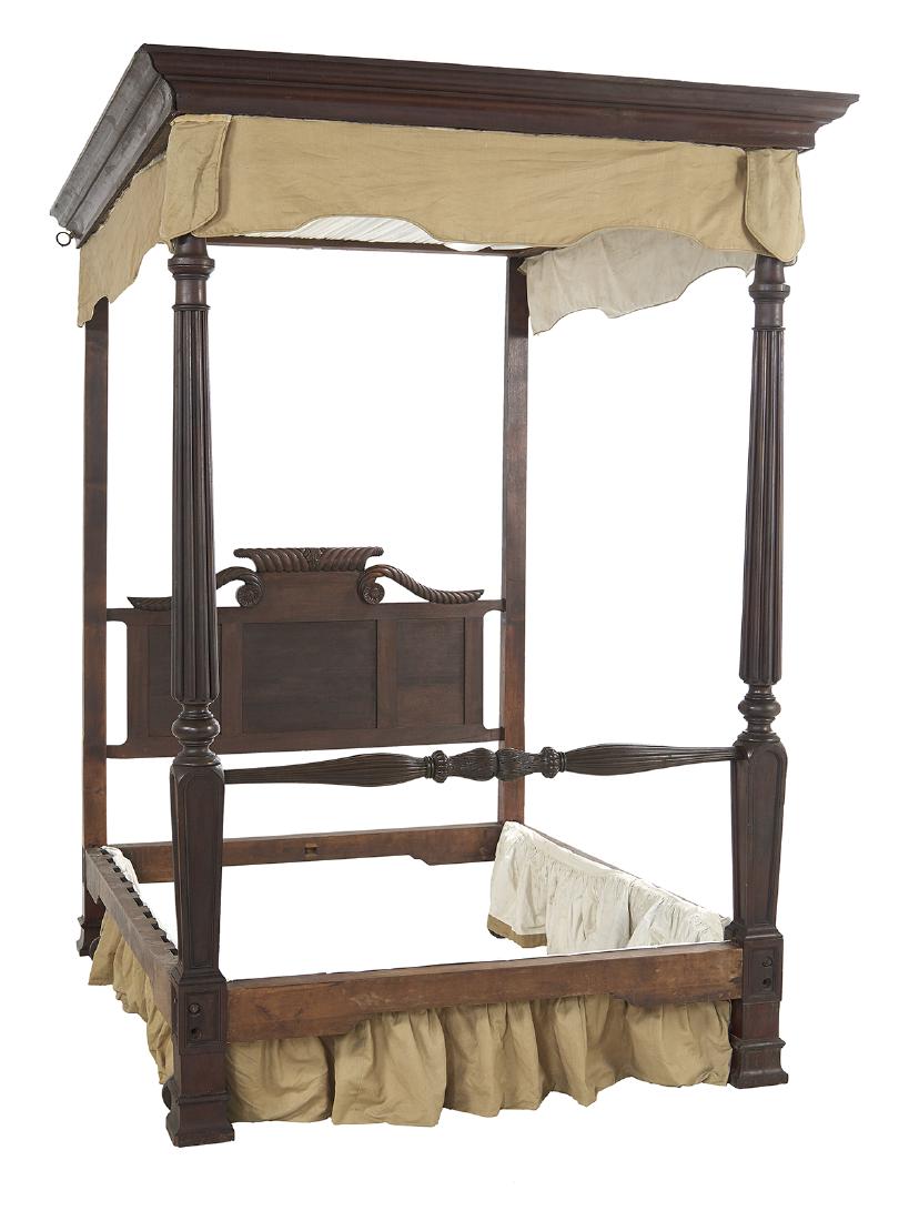 Gillows Late Regency Mahogany Tester Bed (1 of 3)
