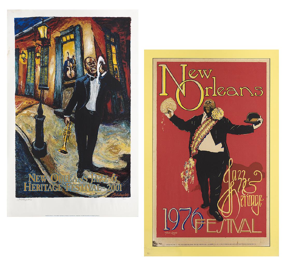 Two New Orleans Jazz Fest Posters (1 of 5)