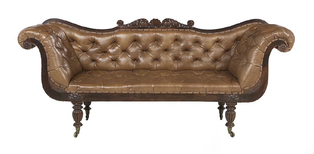 William IV Rosewood Sofa (1 of 2)