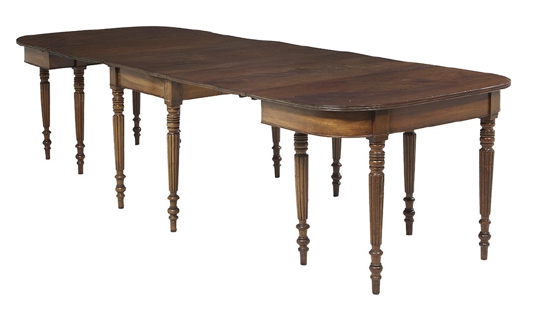 Regency Mahogany Dining Table (1 of 1)