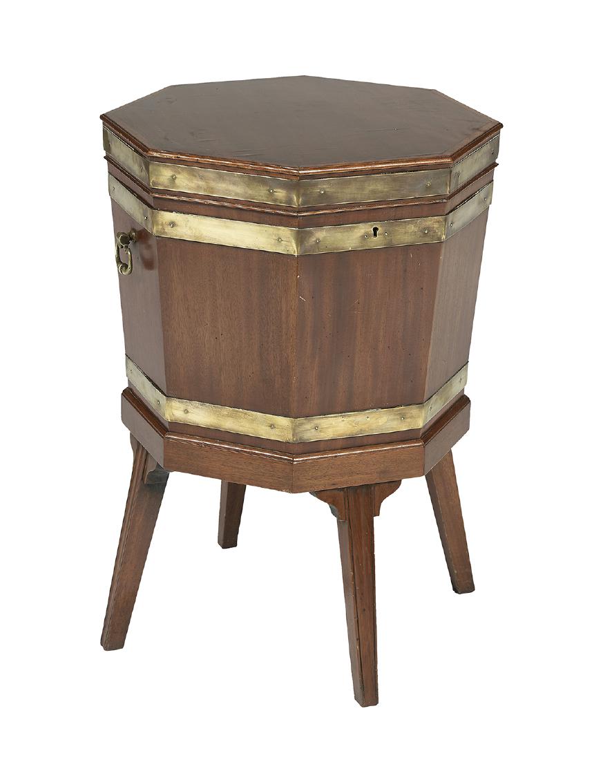 George III Mahogany Cellarette (1 of 1)