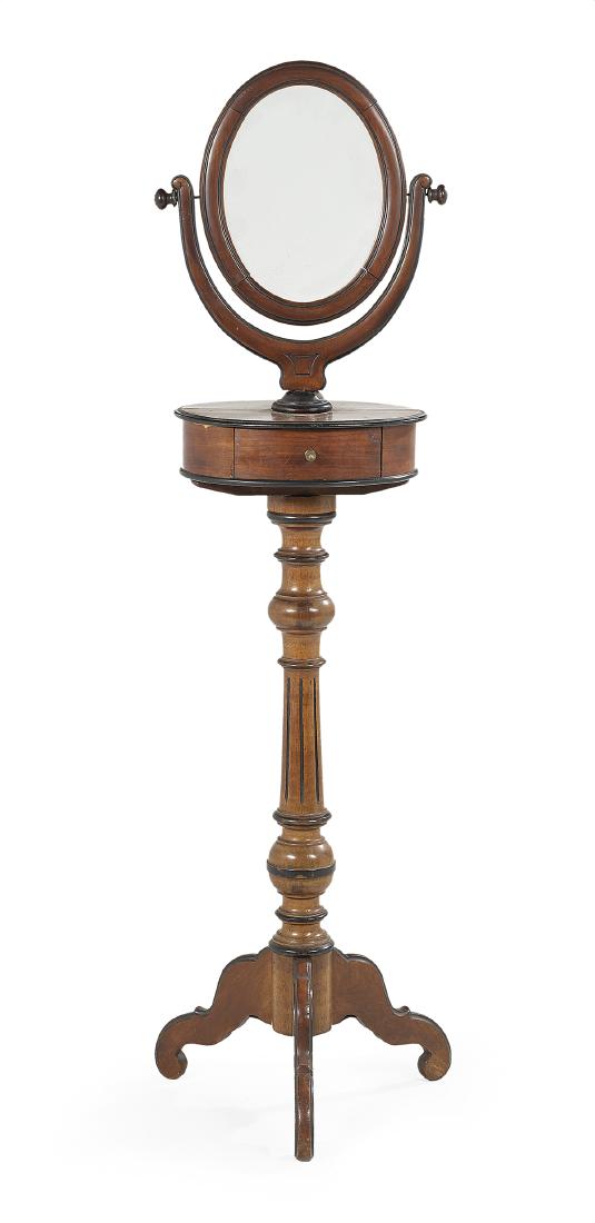 Victorian Mahogany Shaving Stand (1 of 1)