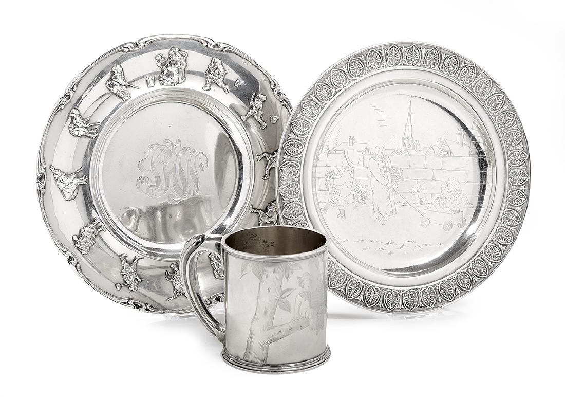 3 Pcs. of Gorham & Whiting Children's Silver (1 of 1)