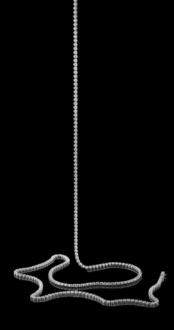 Long Diamond Necklace (1 of 2)