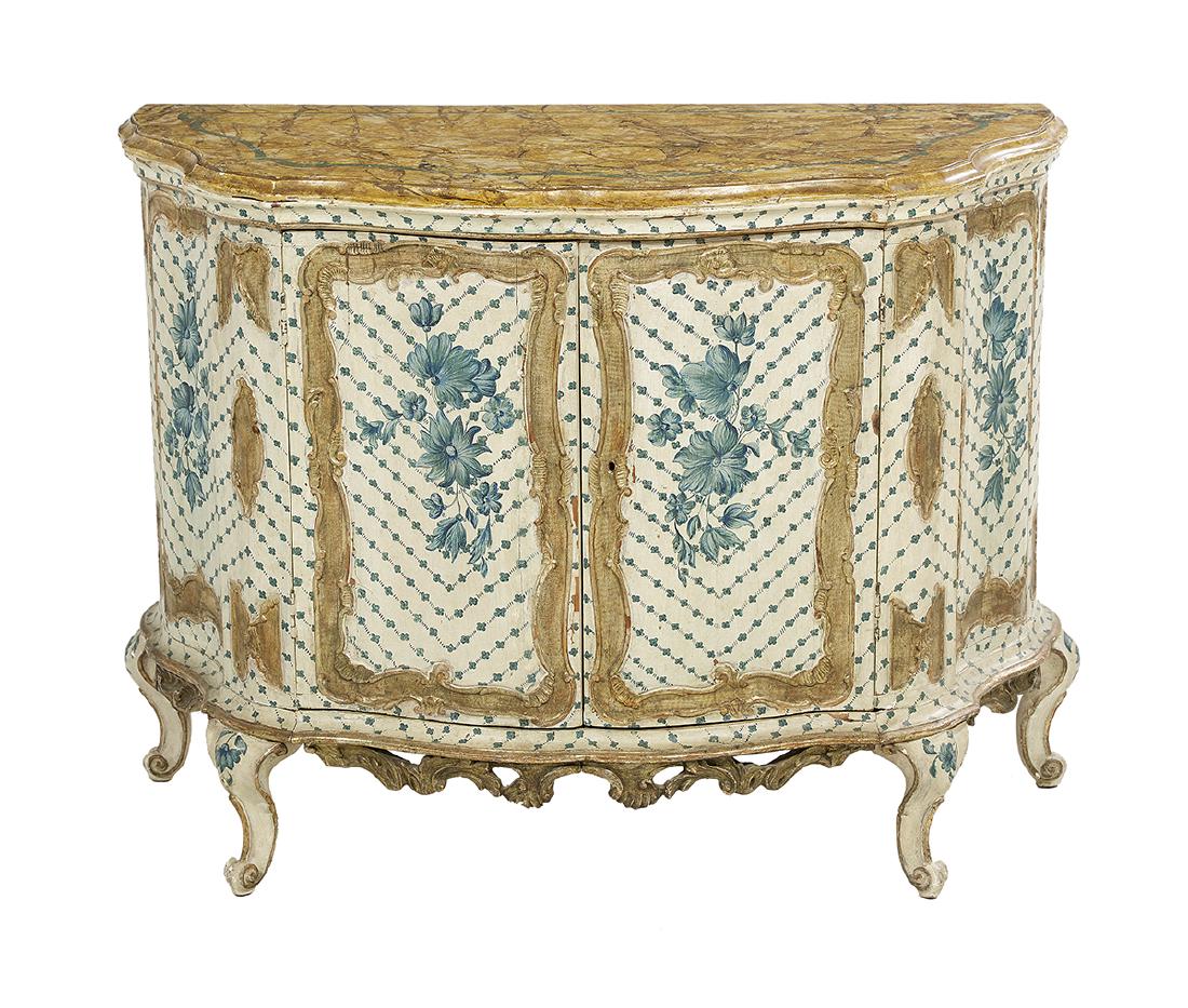 Venetian Polychrome Side Cabinet (1 of 1)