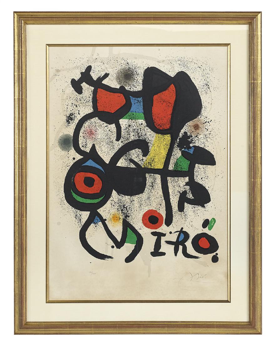 Joan Miro (Spanish, 1893-1983) (1 of 2)