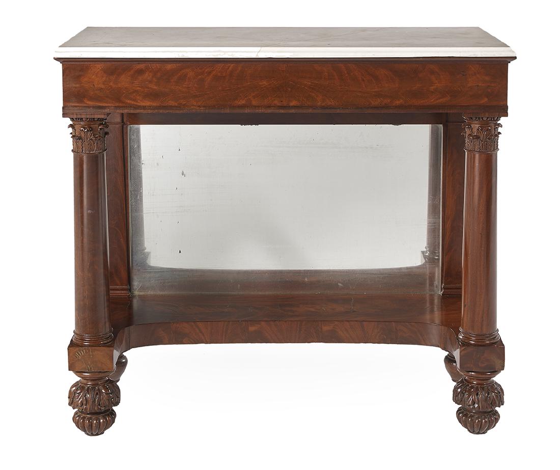 American Classical Mahogany Pier Table (1 of 1)