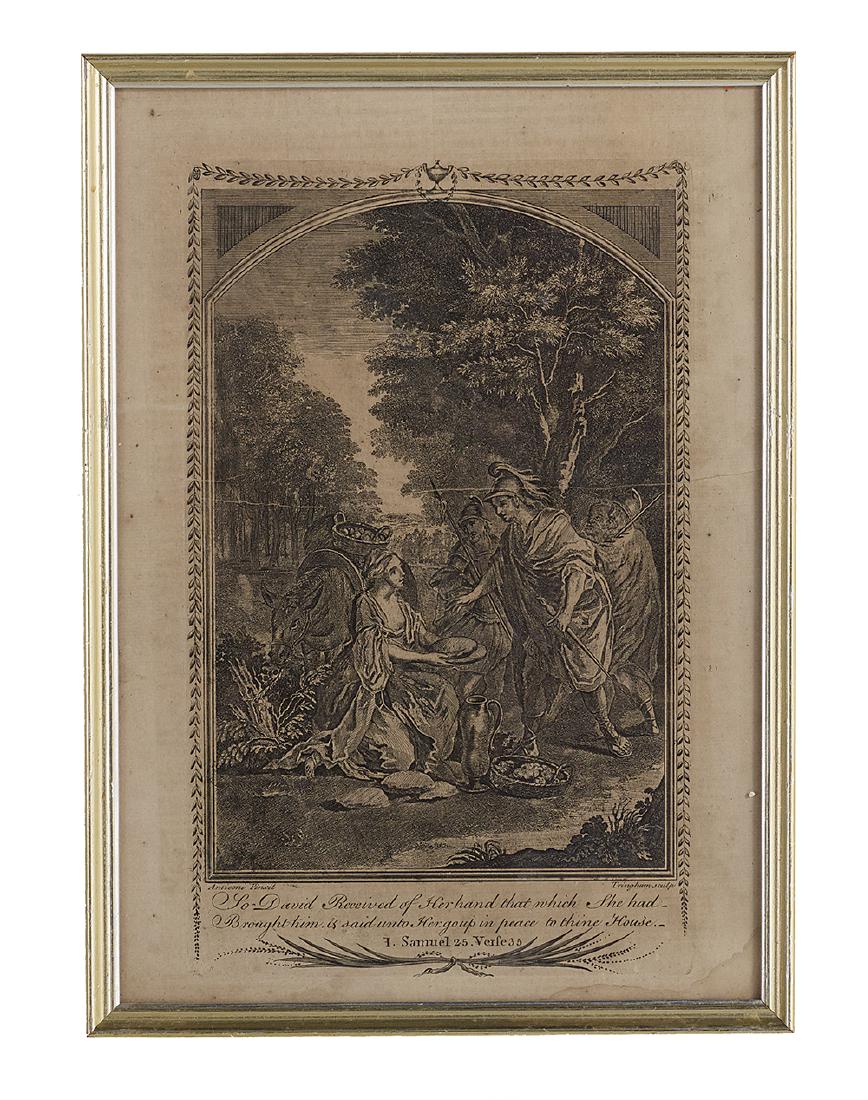 Three British Engravings of Biblical Scenes (1 of 3)