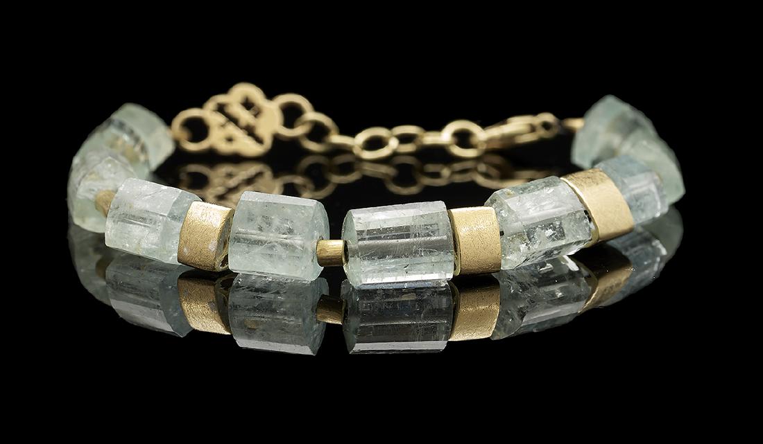 Aquamarine Bracelet (1 of 2)