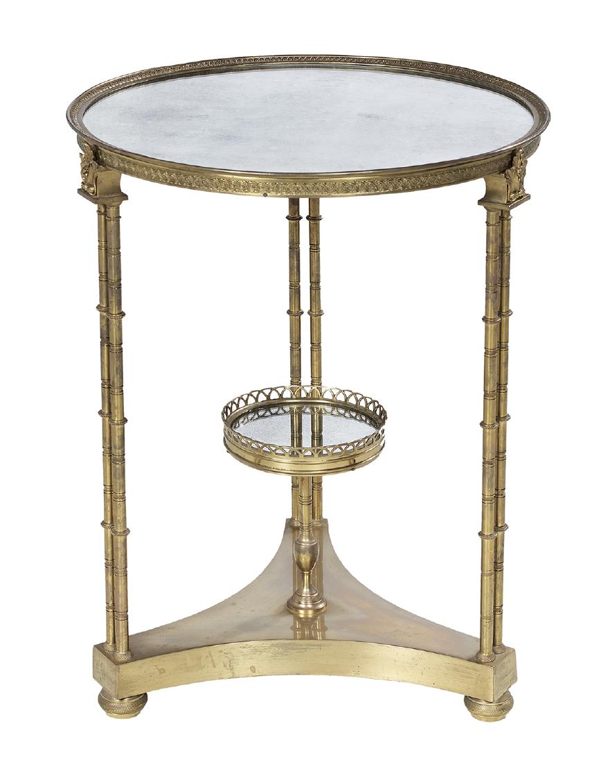 Directoire-Style Gilt-Bronze Center Table (1 of 1)