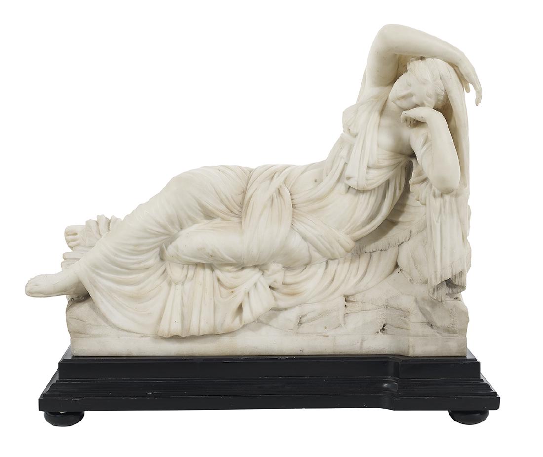 Alabaster Sculpture of "Sleeping Ariadne" (1 of 1)