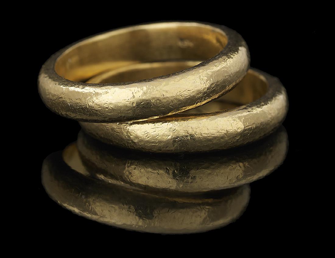 Two Elizabeth Locke Gold Bands (1 of 1)