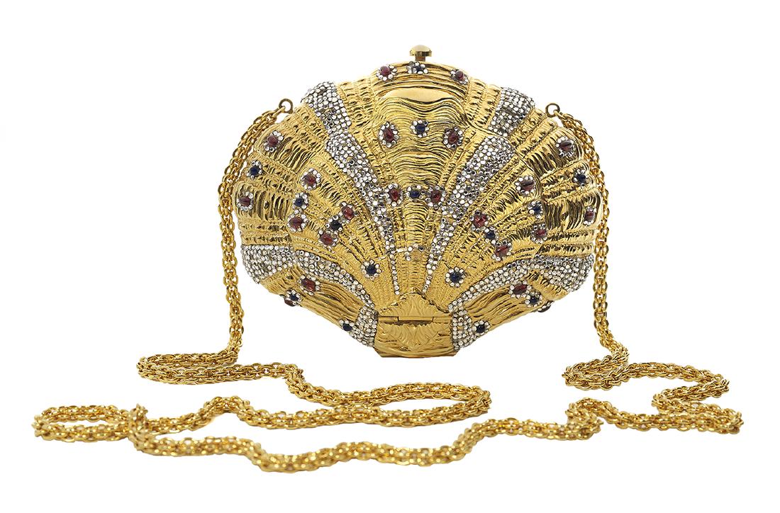 Vintage Judith Leiber Jeweled Minaudiere (1 of 4)