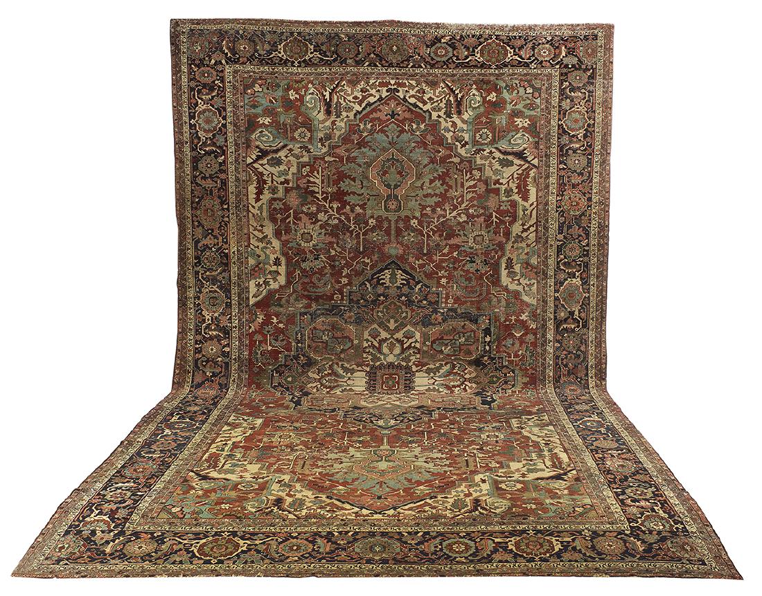 Antique Heriz Carpet (1 of 3)