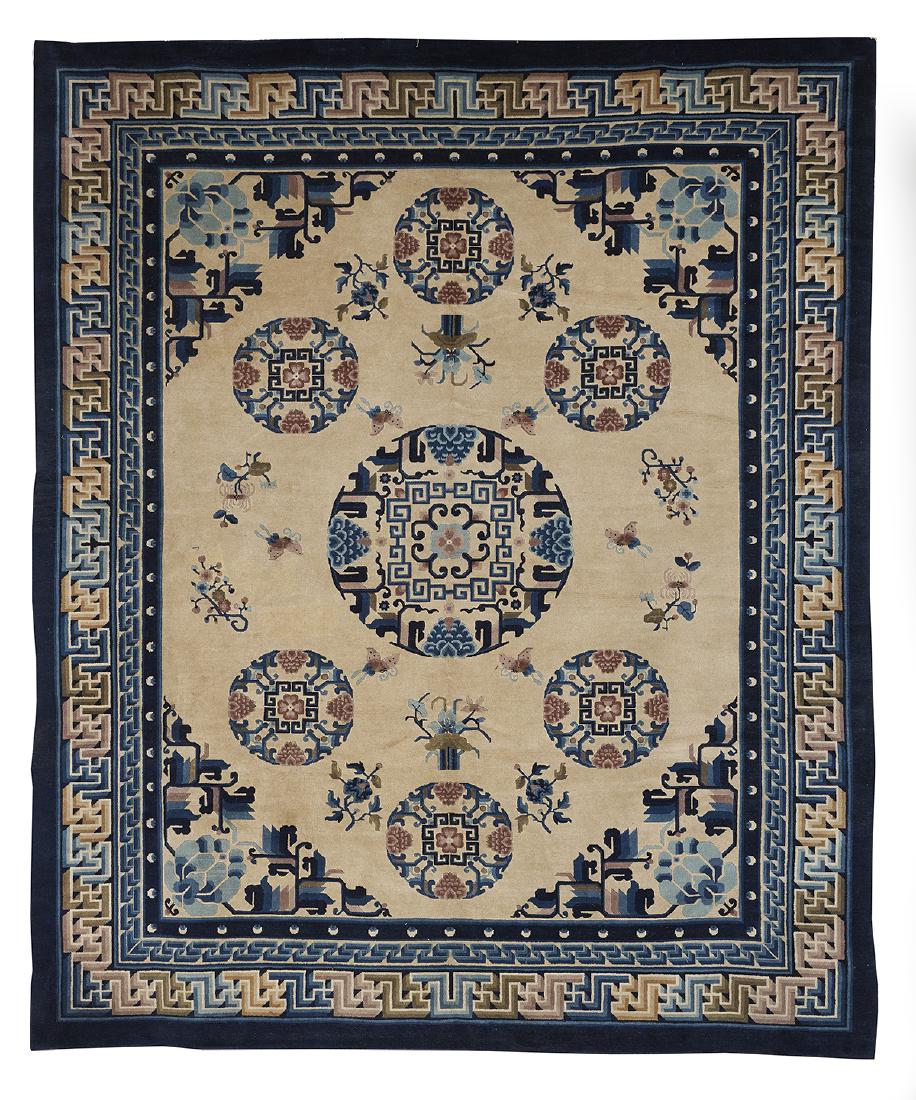 Semi-Antique Chinese Peking Carpet (1 of 1)