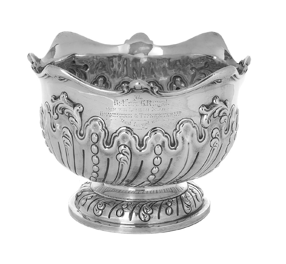 Edwardian Sterling Silver Presentation Bowl (1 of 2)