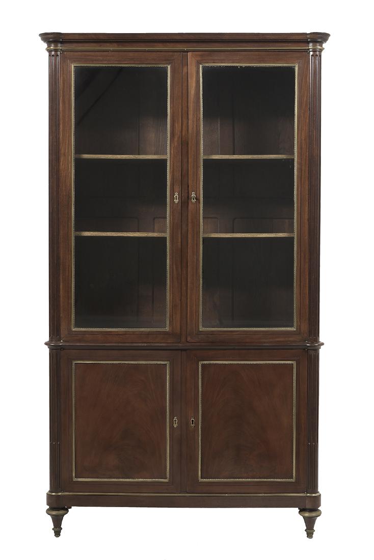 Louis XVI-Style Mahogany Cabinet (1 of 3)