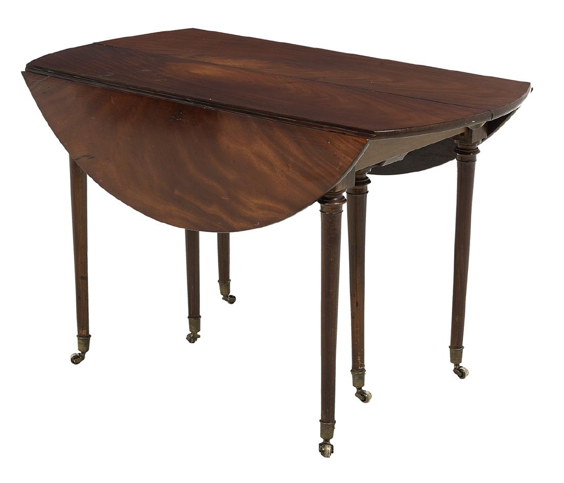 Directoire Figured Mahogany Dining Table (1 of 2)