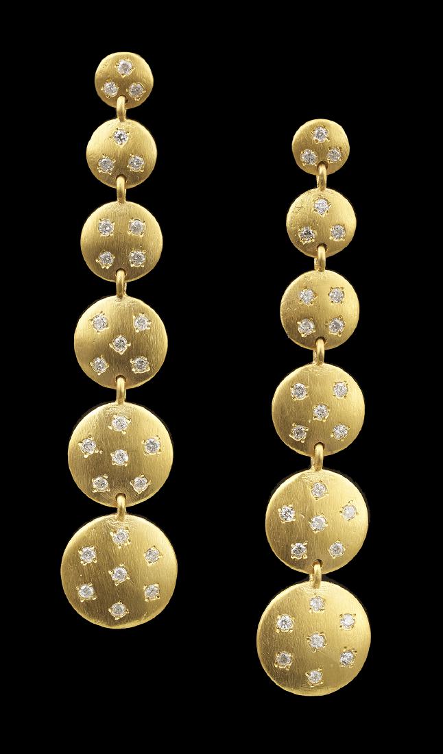 Pair of Diamond Earrings (1 of 1)