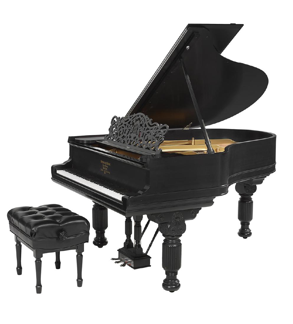 Steinway & Sons Model A Grand Piano and Bench (1 of 4)