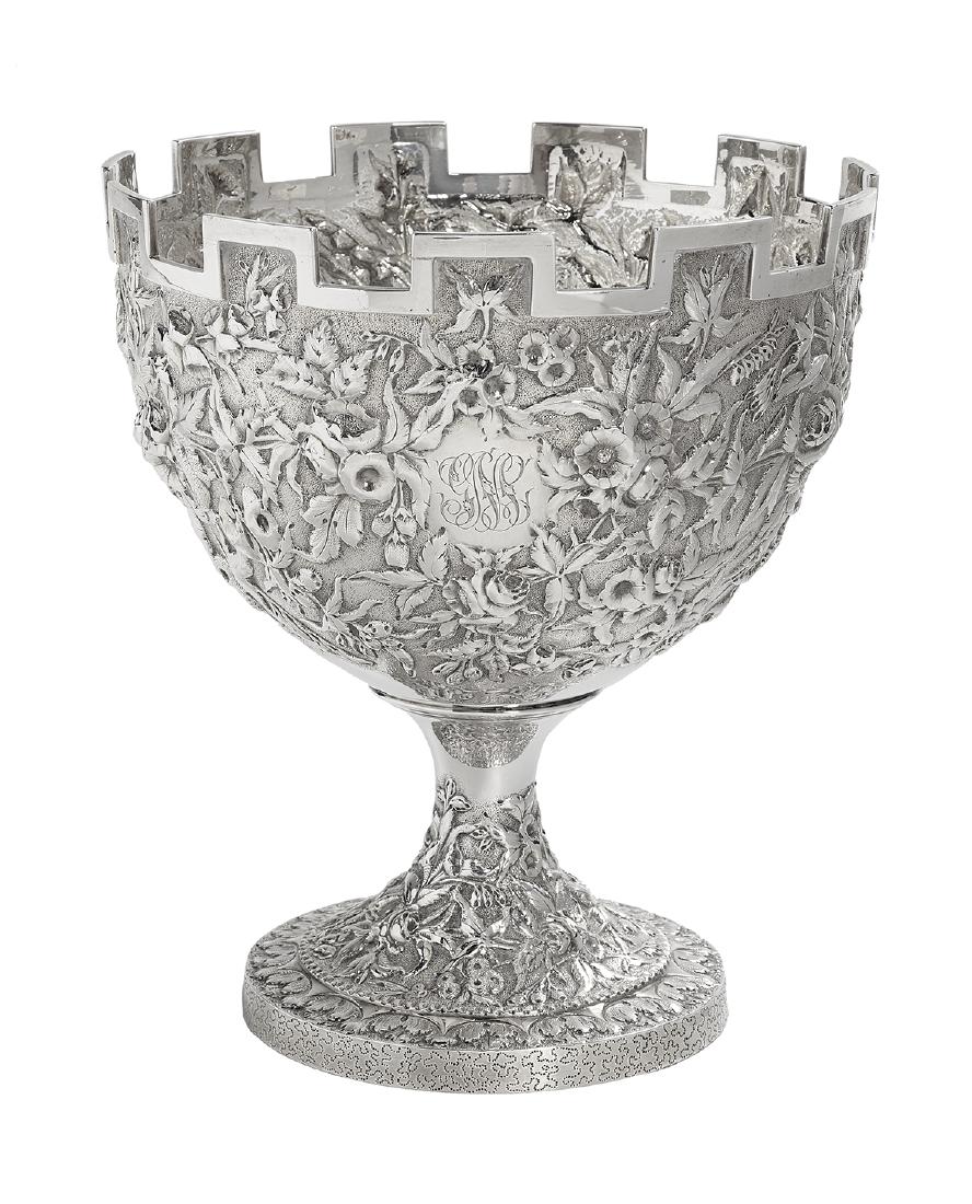 S. Kirk & Son Baltimore Silver Pedestal Monteith (1 of 1)