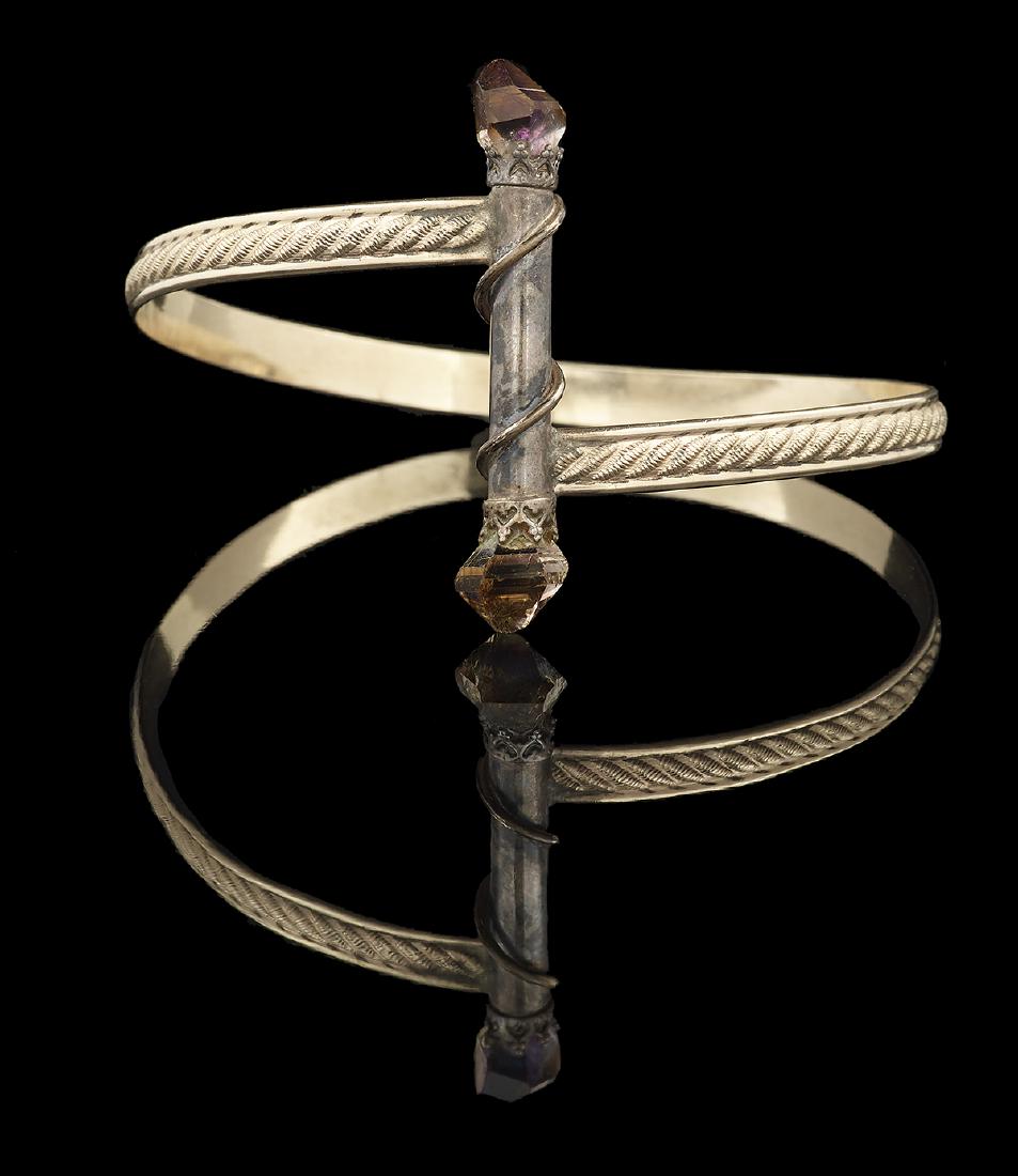 Smokey Amethyst Bracelet (1 of 1)